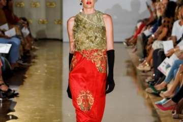 Roga abre la pasarela Colección Bridal con 22 diseños (Foto TA)